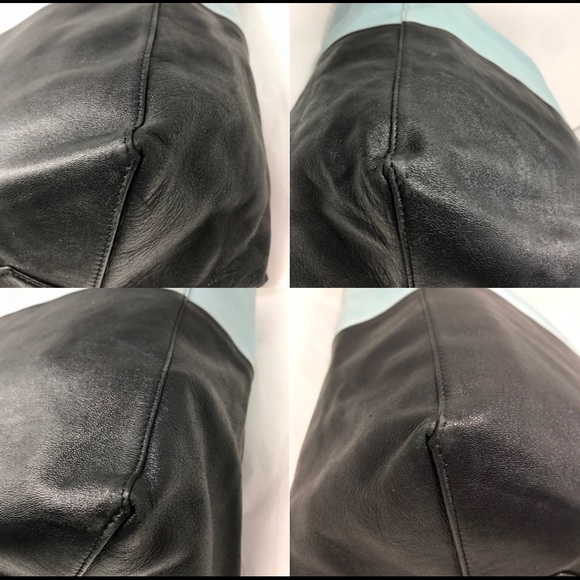 Céline Vertical 2-Tone Blue BiCabas Tote - Picture 8 of 11